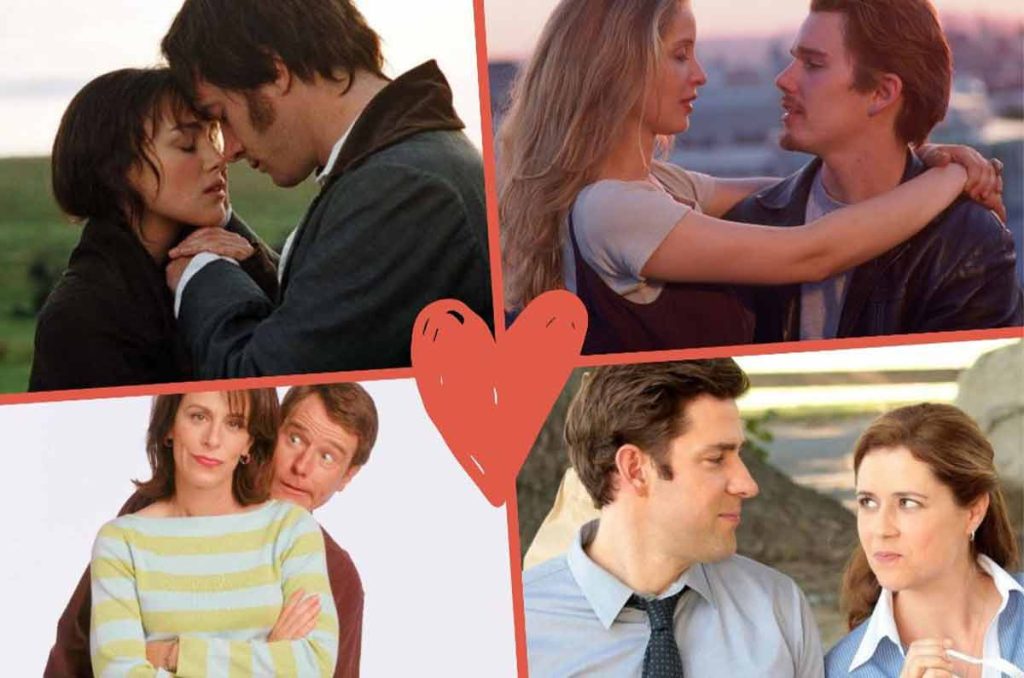 Las 14 parejas más románticas del cine y la TV ¿cuál es tu favorita?