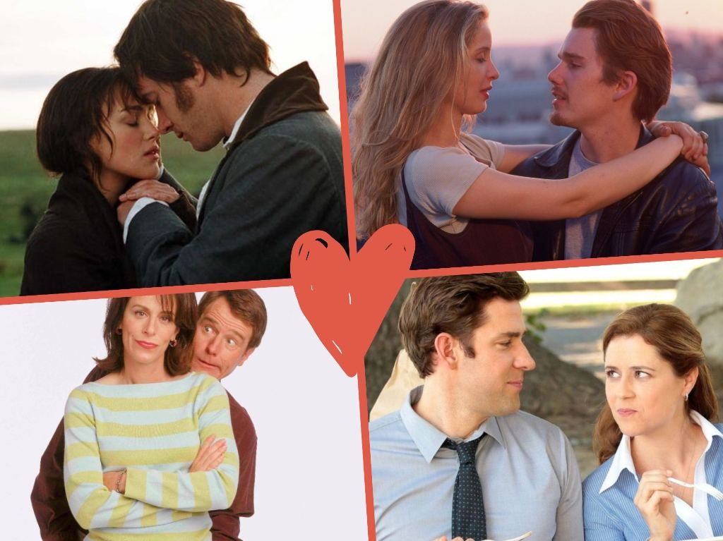 Las 14 parejas más románticas del cine y la TV ¿cuál es tu favorita?