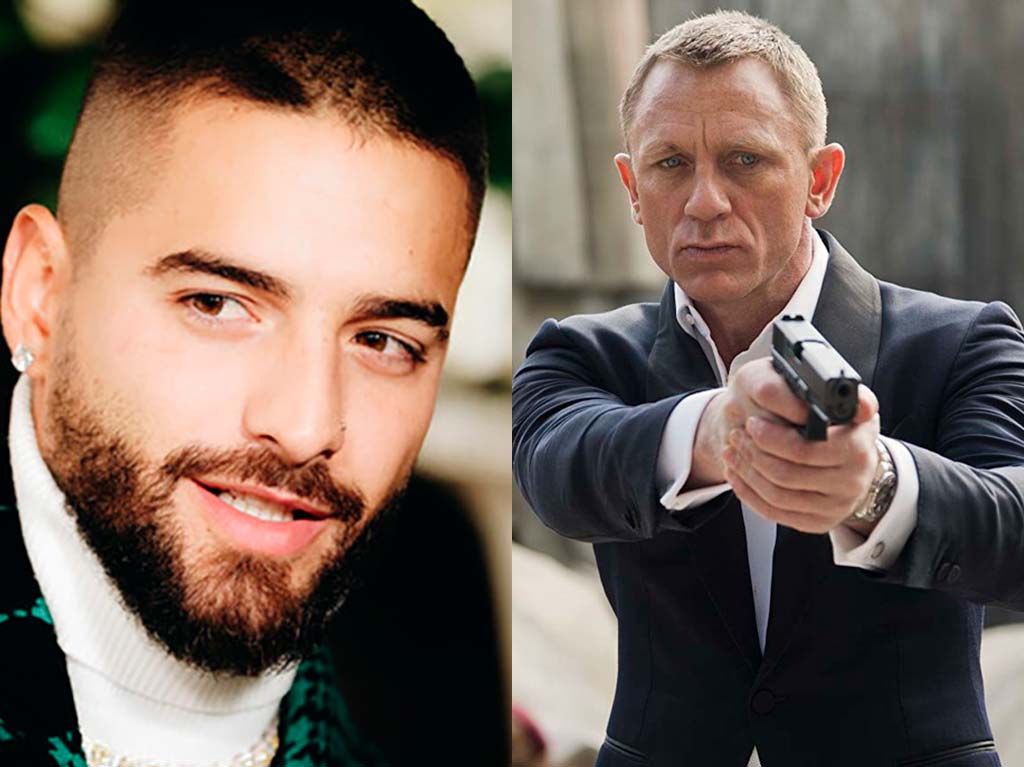 Maluma quiere ser James Bond y el primer Batman Latino