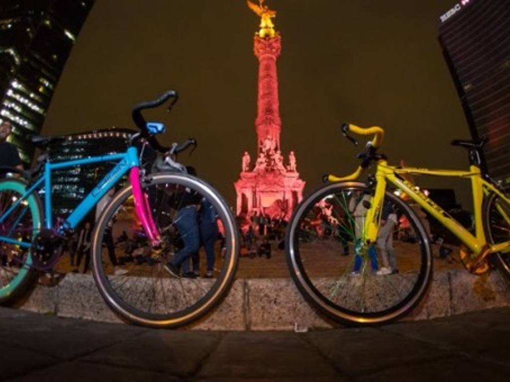 Paseo Nocturno en bicicleta regresa a CDMX por San Valentín CDMX