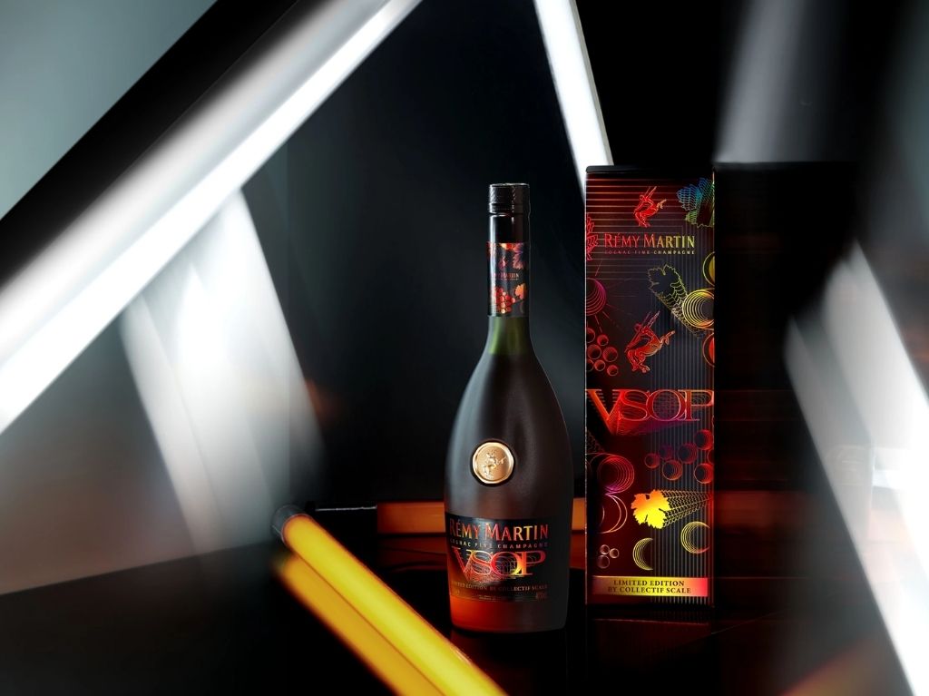 Cognac Rémy Martin VSOP colabora con Collectif Scale para edición especial