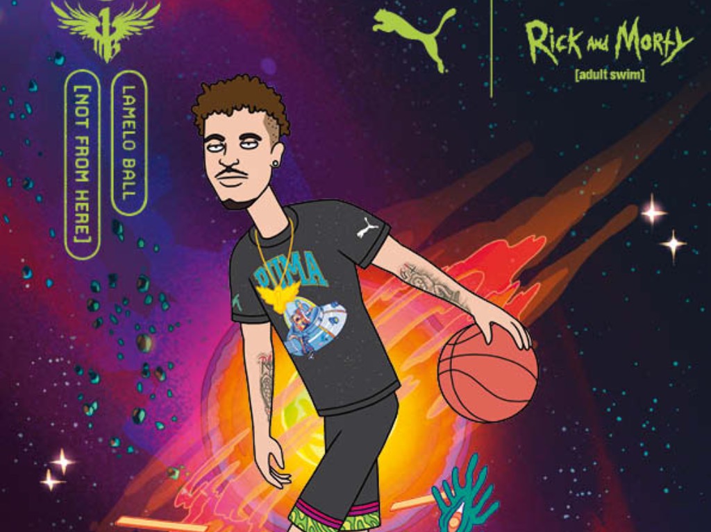 Rick y Morty invade Puma con la colección más colorida para estrenar en verano.