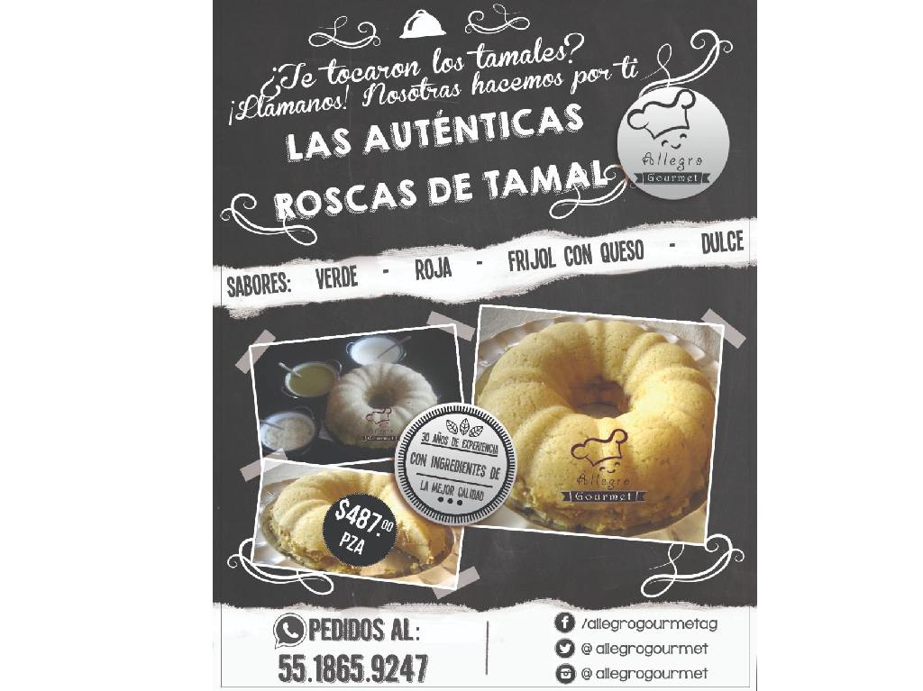 Dónde comprar rosca de tamal en CDMX 3