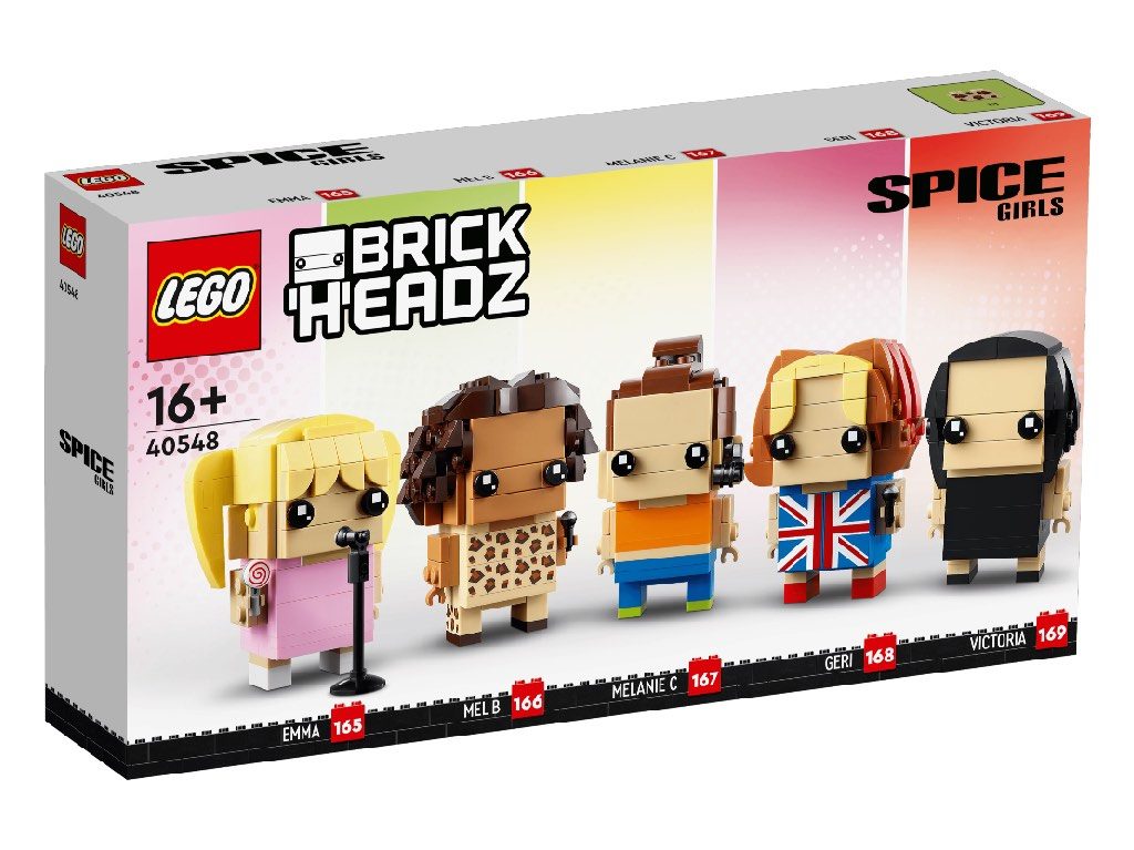 ¡Las Spice Girls convertidas en Lego BrickHeadz! El primer set musical llega en marzo