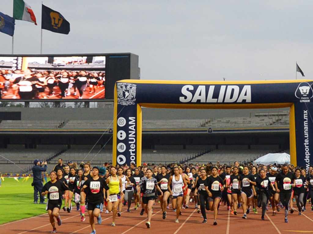 18va Carrera Nocturna en Ciudad Universitaria ¡Apúntate! Salida