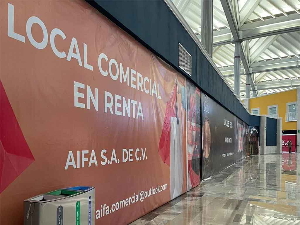 Conoce los requisitos para rentar un local comercial en el AIFA | Dónde Ir