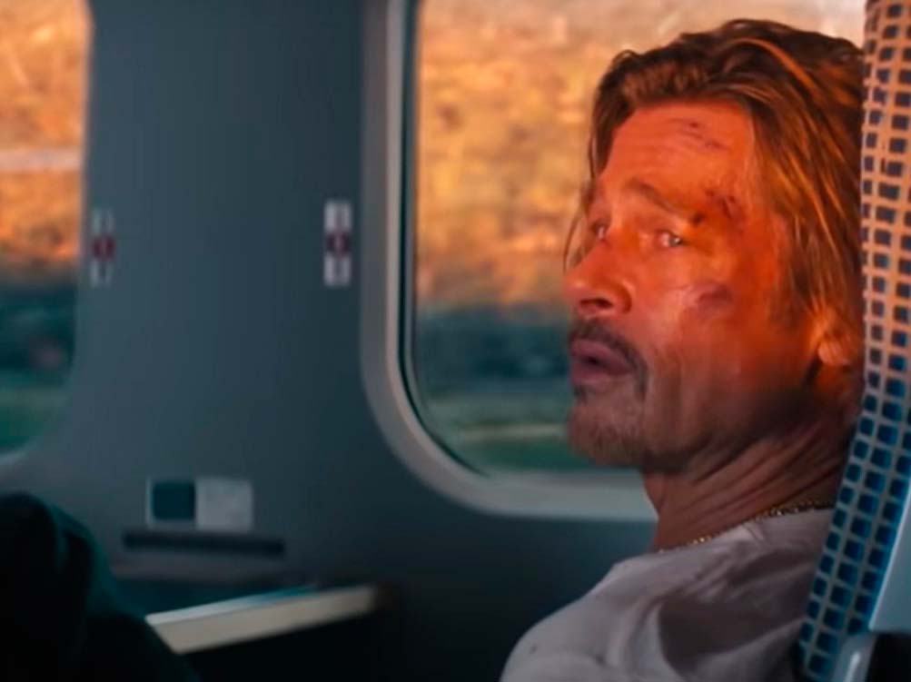 Bad Bunny vs Brad Pitt en Trailer de Bullet Train