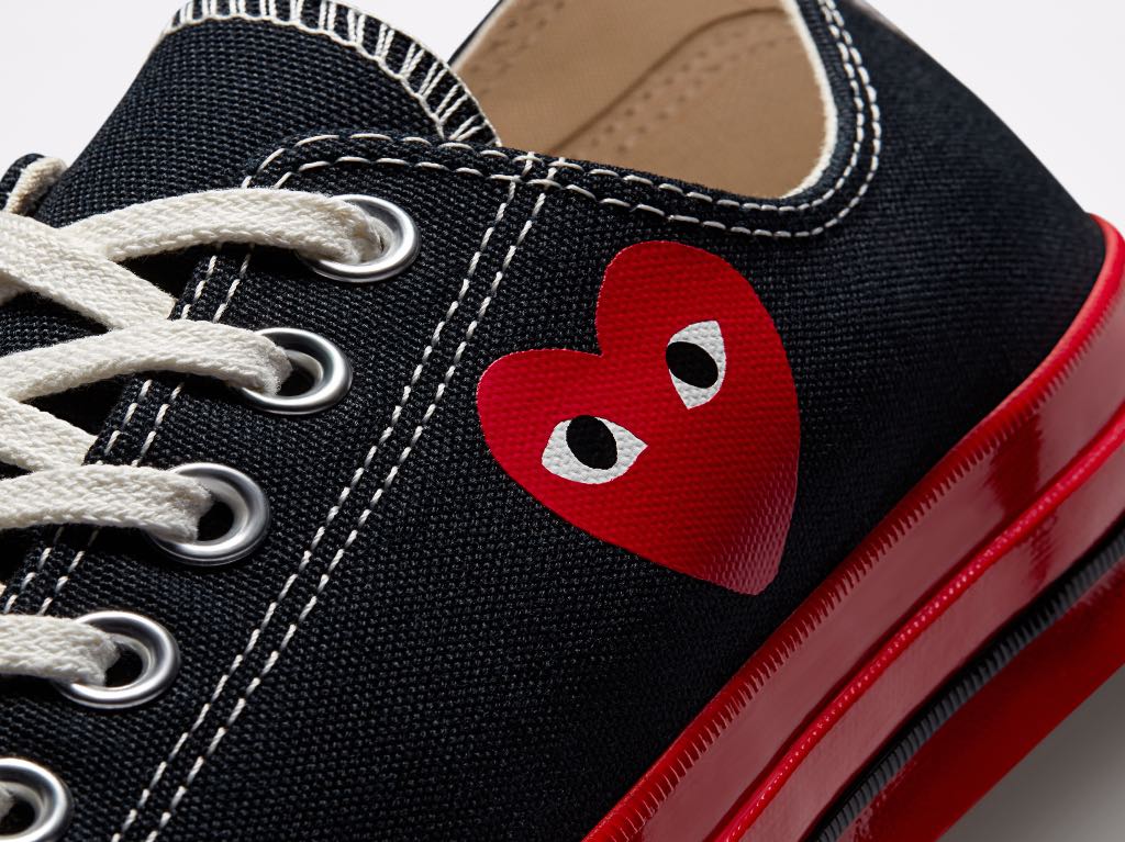 Converse celebra una historia con Comme Des Garçons PLAY y su nueva colaboración