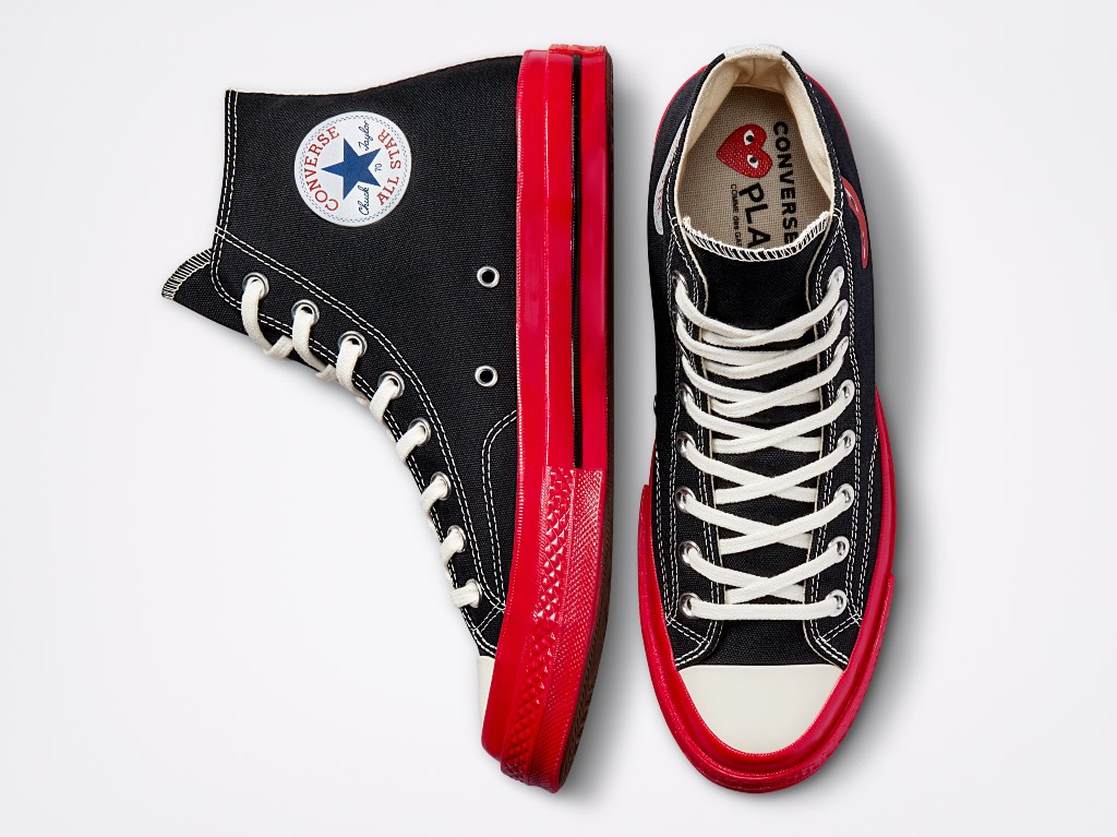 Converse celebra una historia con Des Garçons PLAY y su nueva colaboración