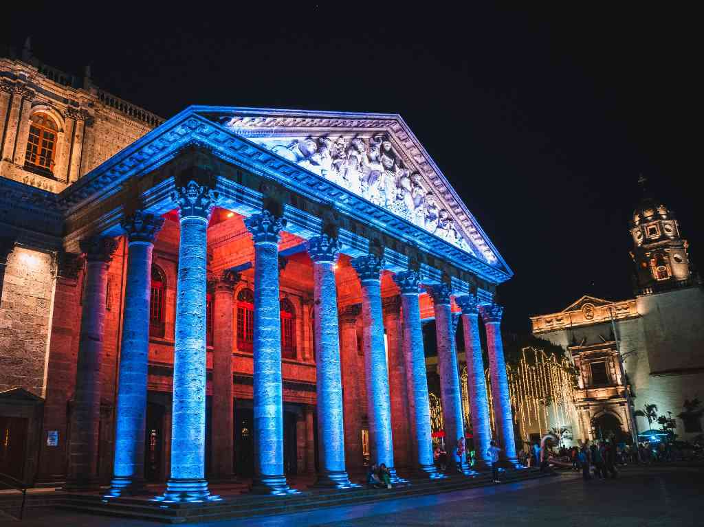 Ilumina a Guadalajara el Festival de la Luz Videomapping Monumentos