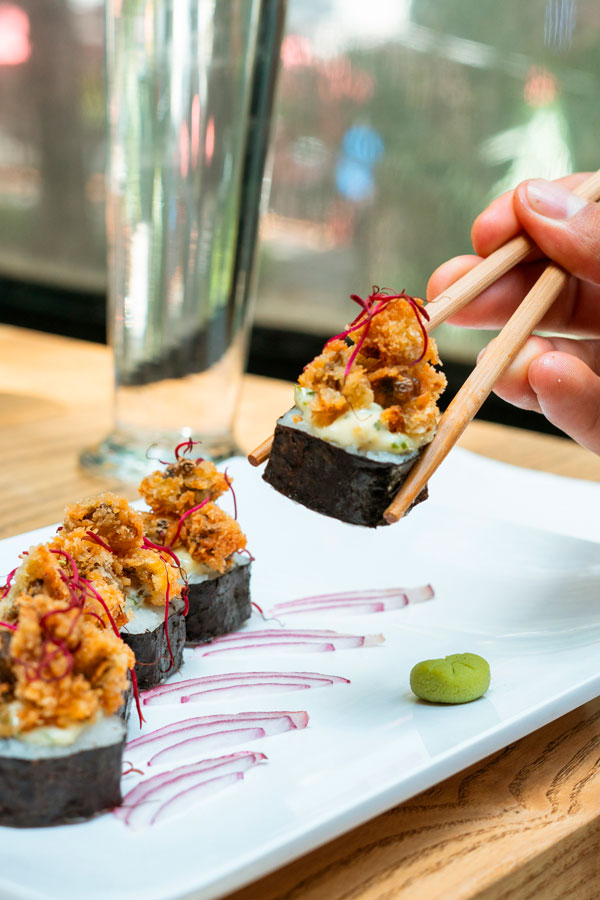 ¡A comer en Mr. Sushi! Una gozadera en cada rollo