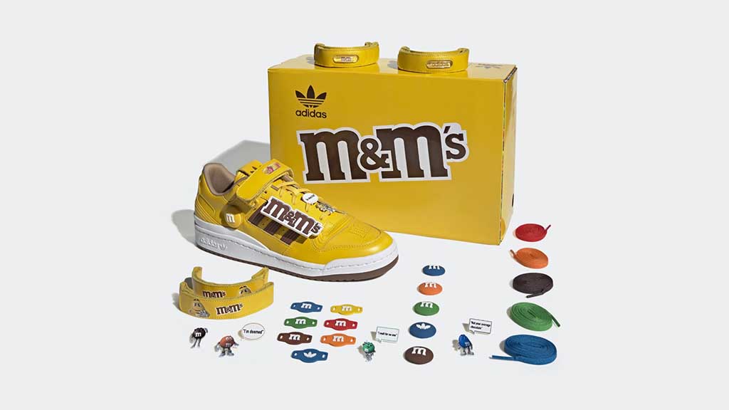 Adidas presenta sus tenis más dulces, inspirados en los M&M’s 0