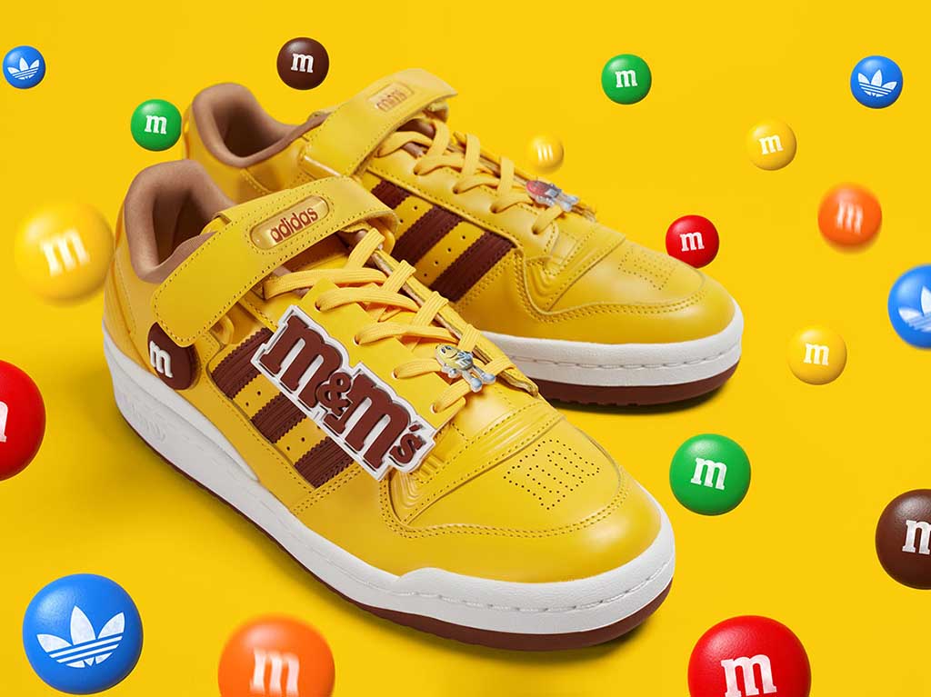 Adidas presenta sus tenis más dulces, inspirados en los M&M’s