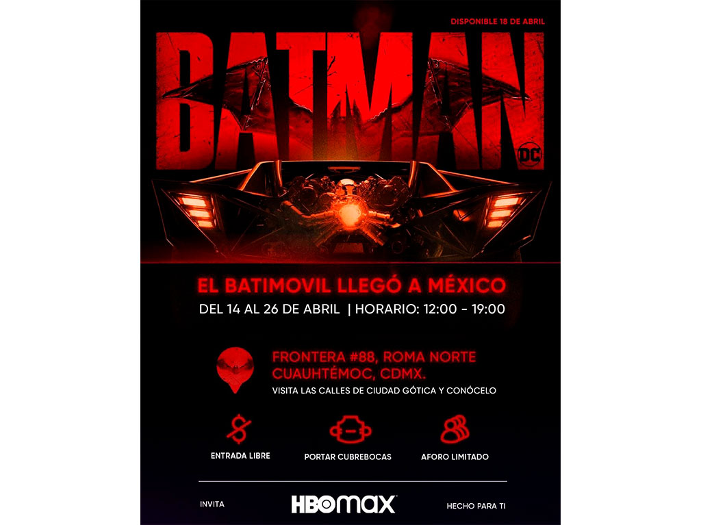 Tómate fotos en el Batimóvil ¡una experiencia inmersiva de The Batman! 1