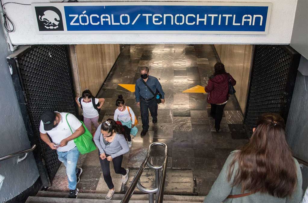 Cierran la estación Zócalo del metro de la CDMX, hasta nuevo aviso 0
