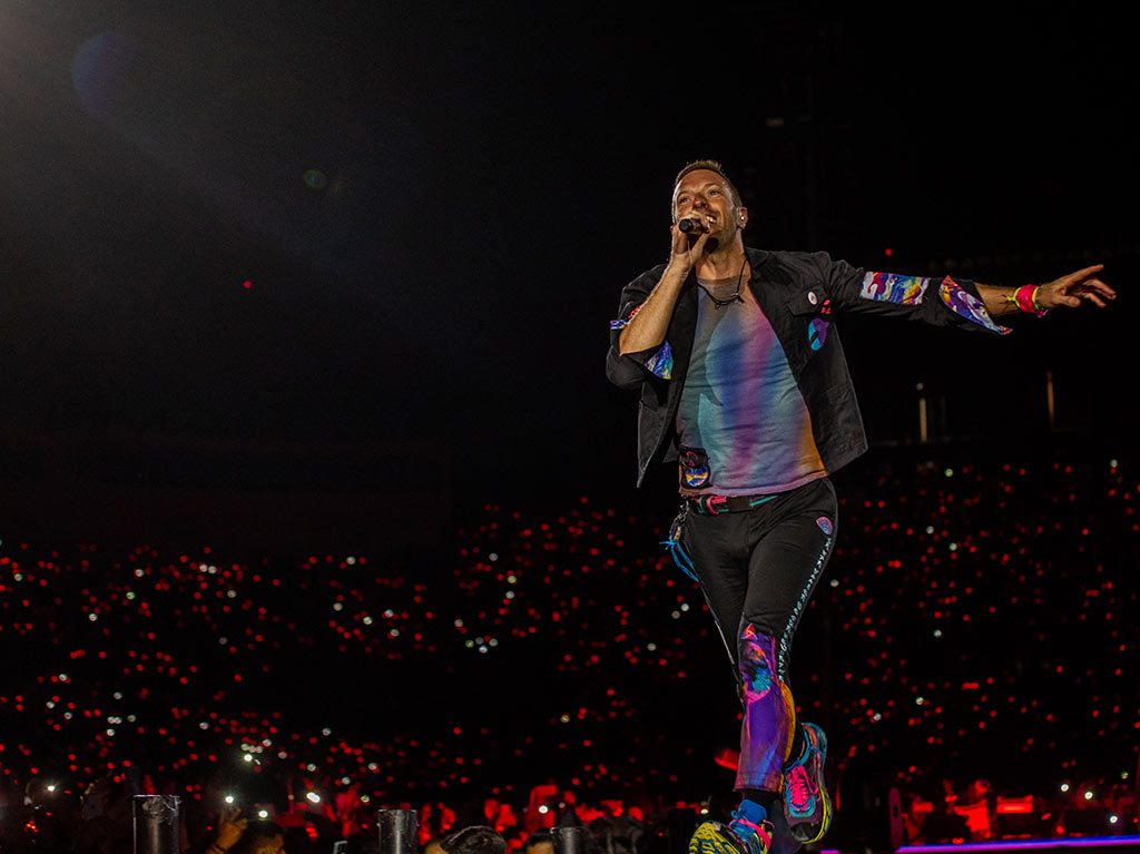 Coldplay en el Foro Sol cantó Amor Eterno de Juan Gabriel