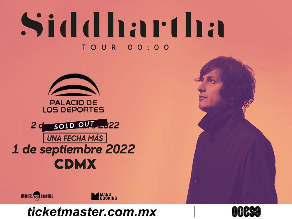 Esto cuestan los boletos para el concierto de Siddhartha en CDMX