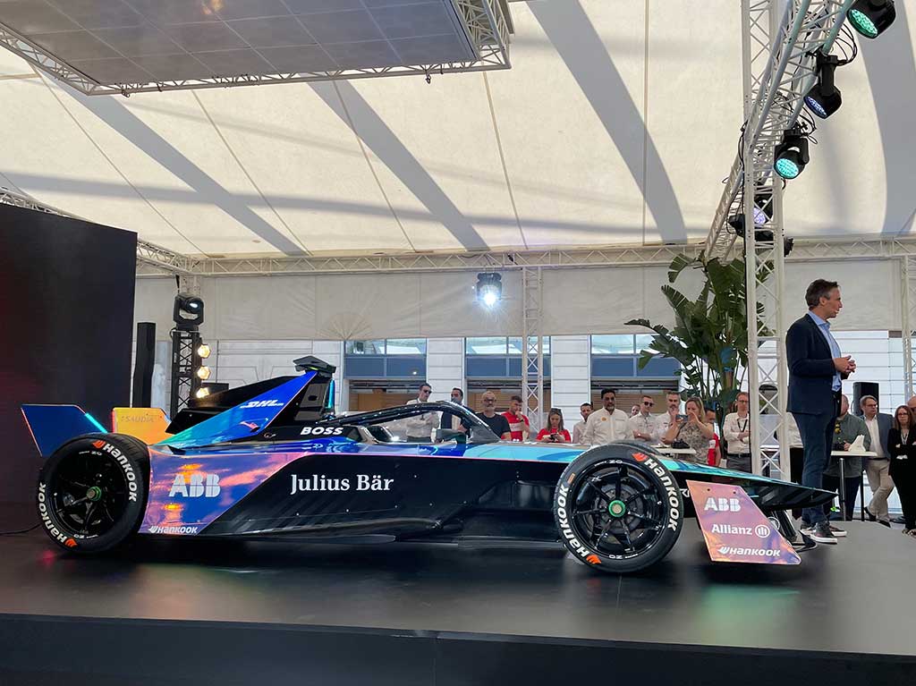 Lanzamiento del auto Gen3 de la Formula E