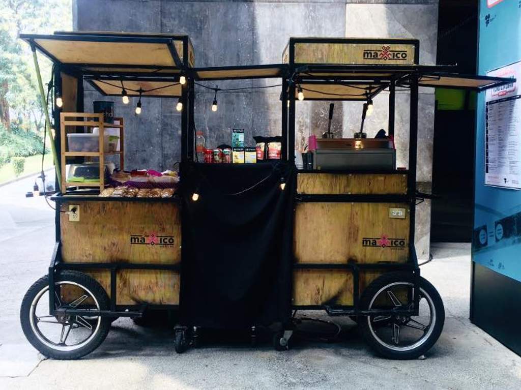 nueva cafetería en Chapultepec carrito