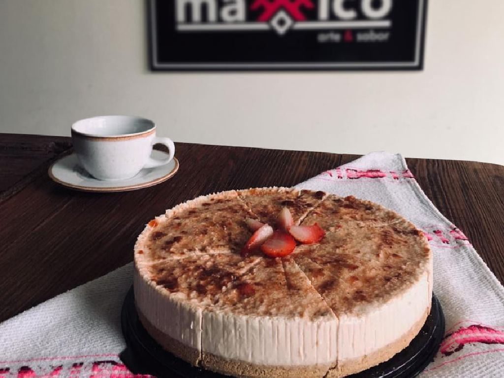 nueva cafetería en Chapultepec pastel
