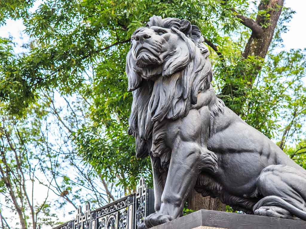 Puerta de los Leones en Chapultepec