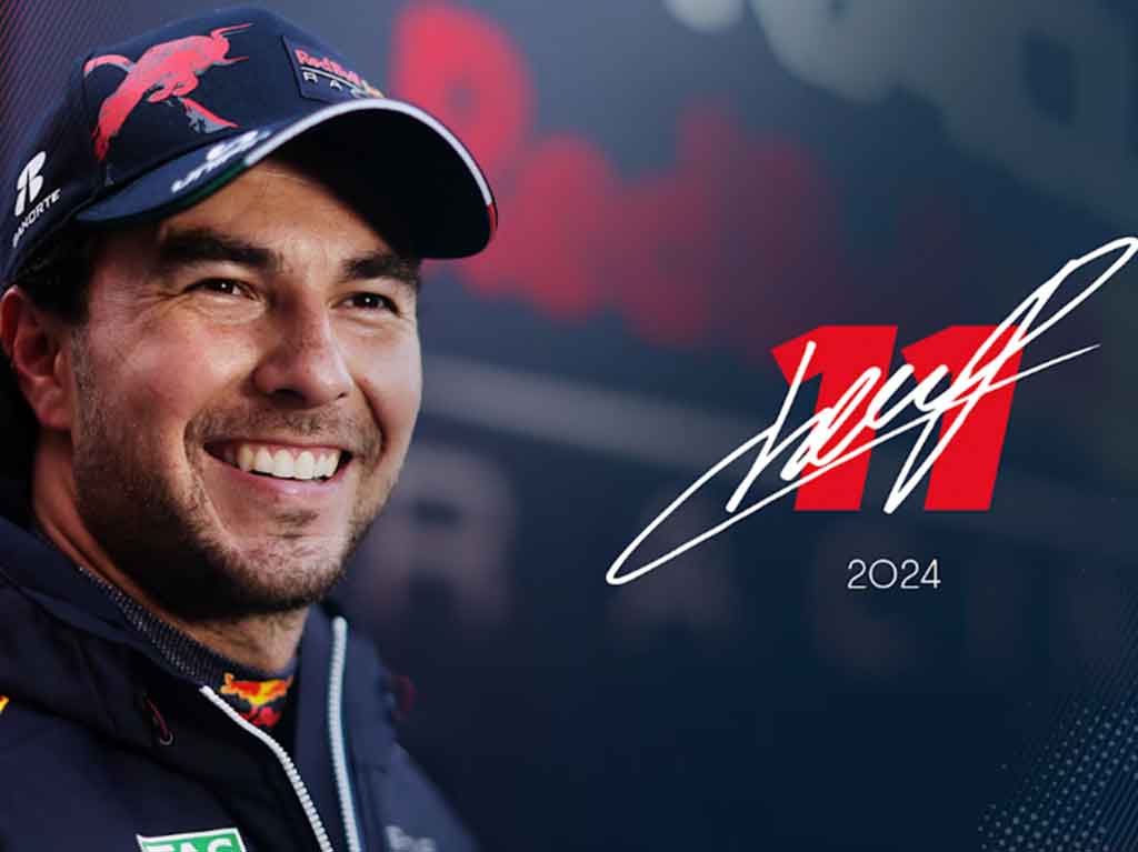 Sergio Checo Pérez firma renovación de contrato con Red Bull hasta 2024