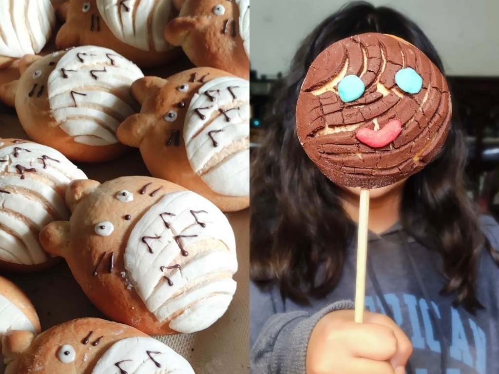 concha totoro y conchaleta payaso panadería ritual