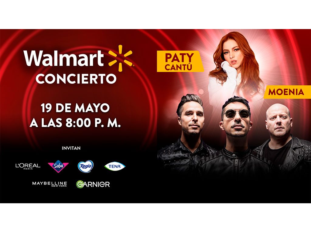 ¡Es hoy, es hoy! El concierto de Walmart