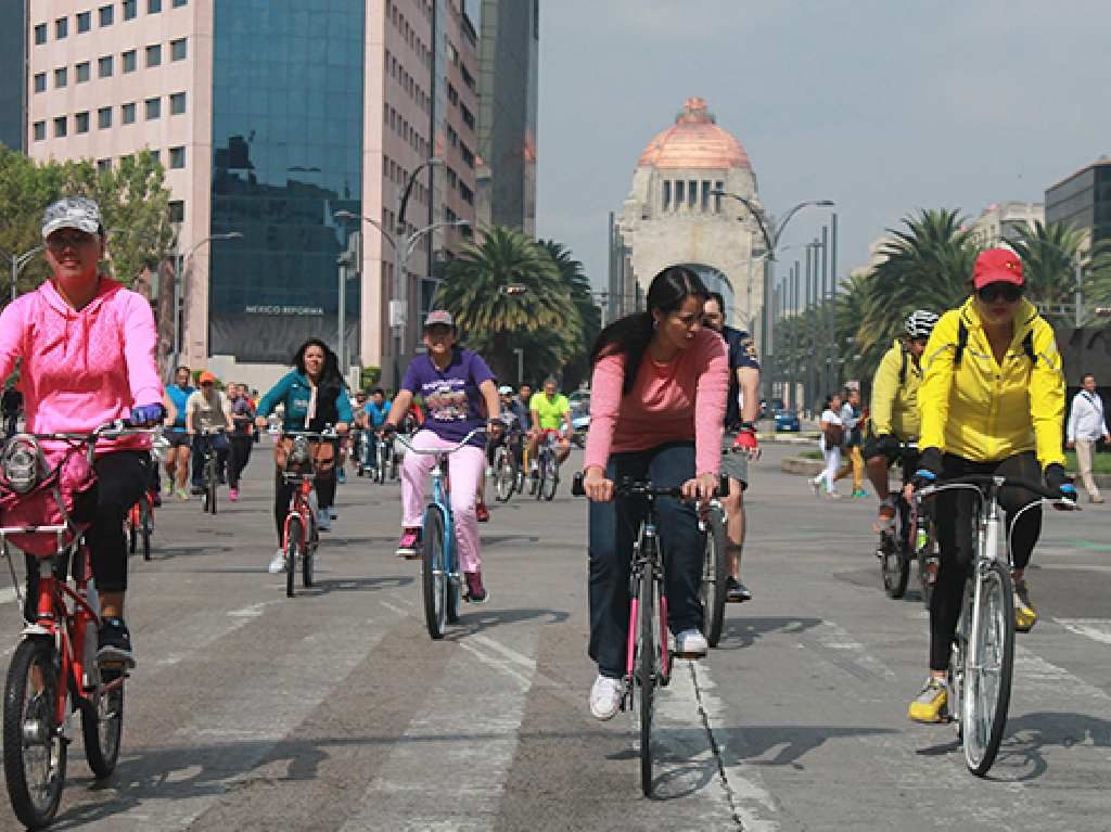 Primer rodada Ciclista de Policías y Ciudadanos en la Ciudad de México