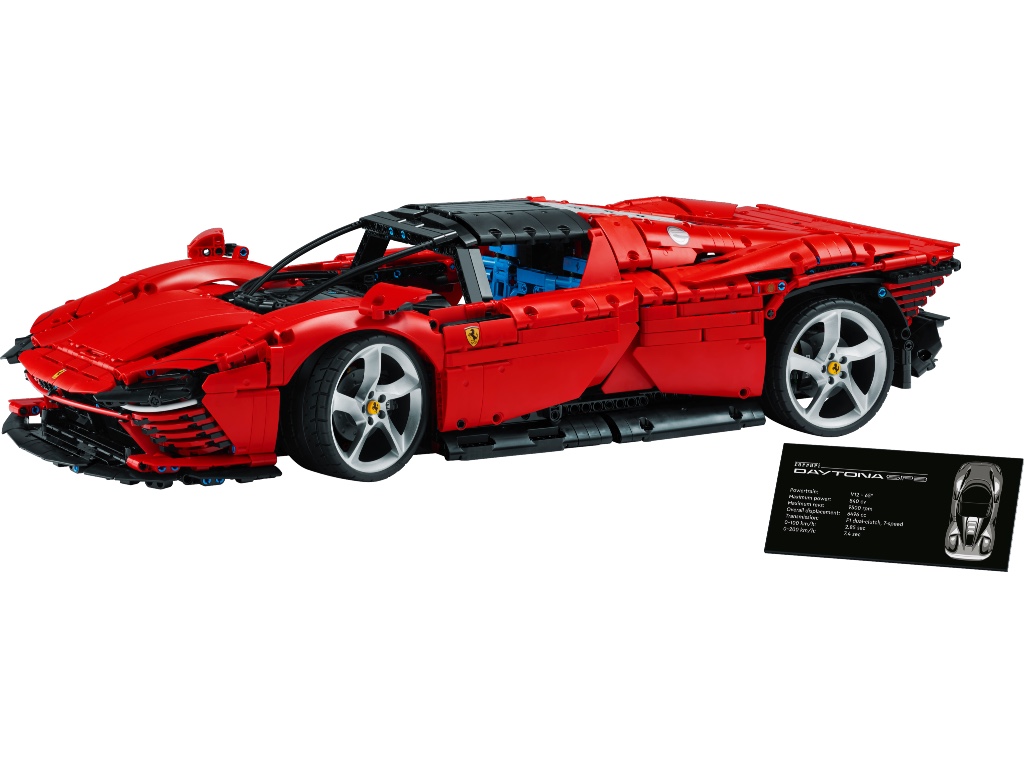 LEGO Ferrari Daytona SP3: la colección de autos deportivos presenta un nuevo modelo