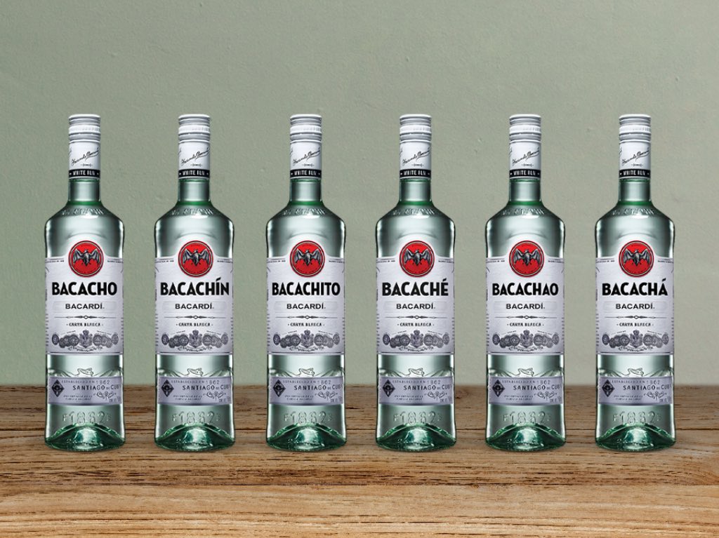 Las nuevas botellas de Bacardí con los apodos más populares orgullosamente mexicanos