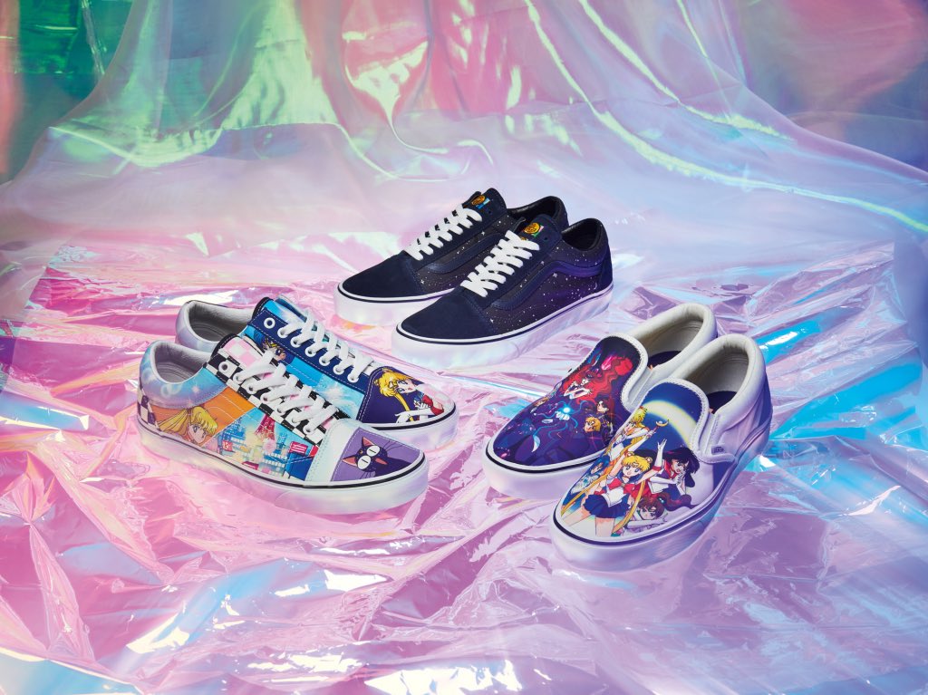 Vans x Pretty Guardian junto a Sailor Moon brillan en la nueva colección