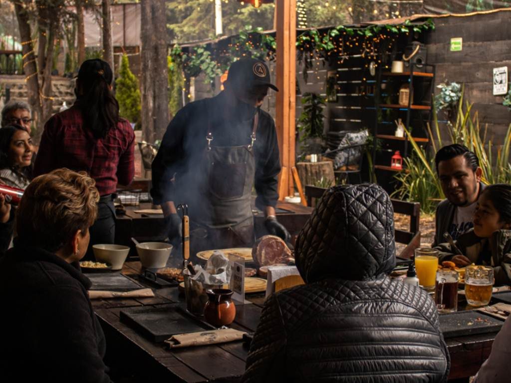 AZUR el nuevo grill table