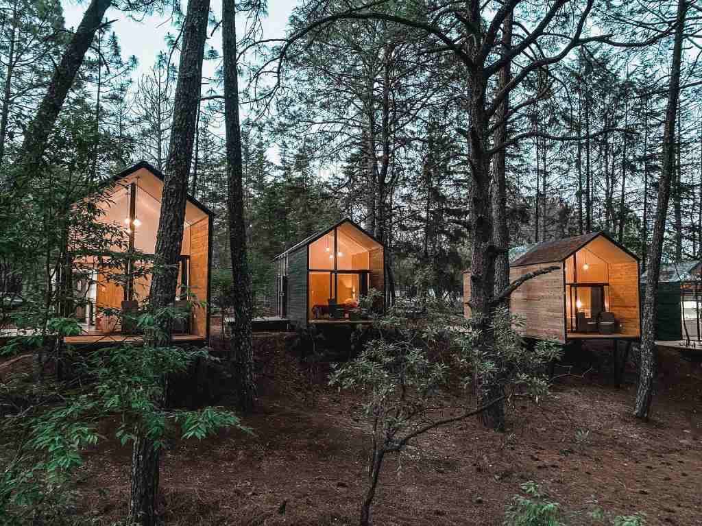 ➤ Cabañas y glamping en Hidalgo: techo de cristal, burbujas y más