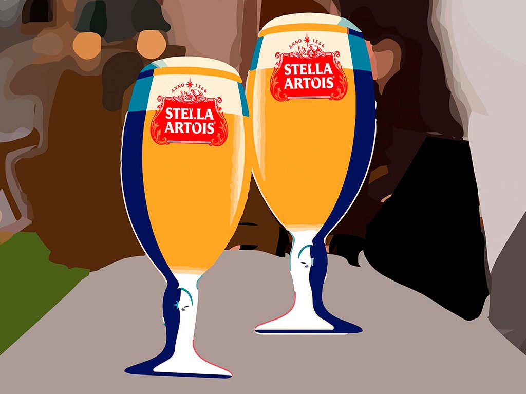 El amor está en todos lados, hasta en el hand selected de lúpulos de Stella Artois