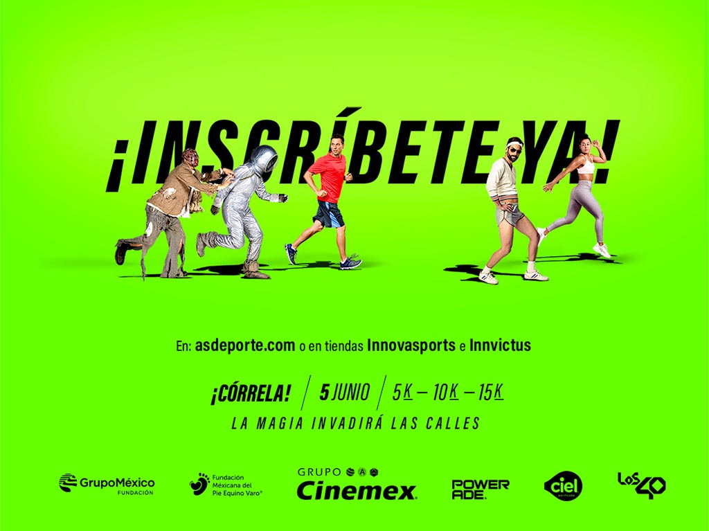 Cinemex corre junto a ti: la onceava edición te lleva para recorrer Paseo de la Reforma