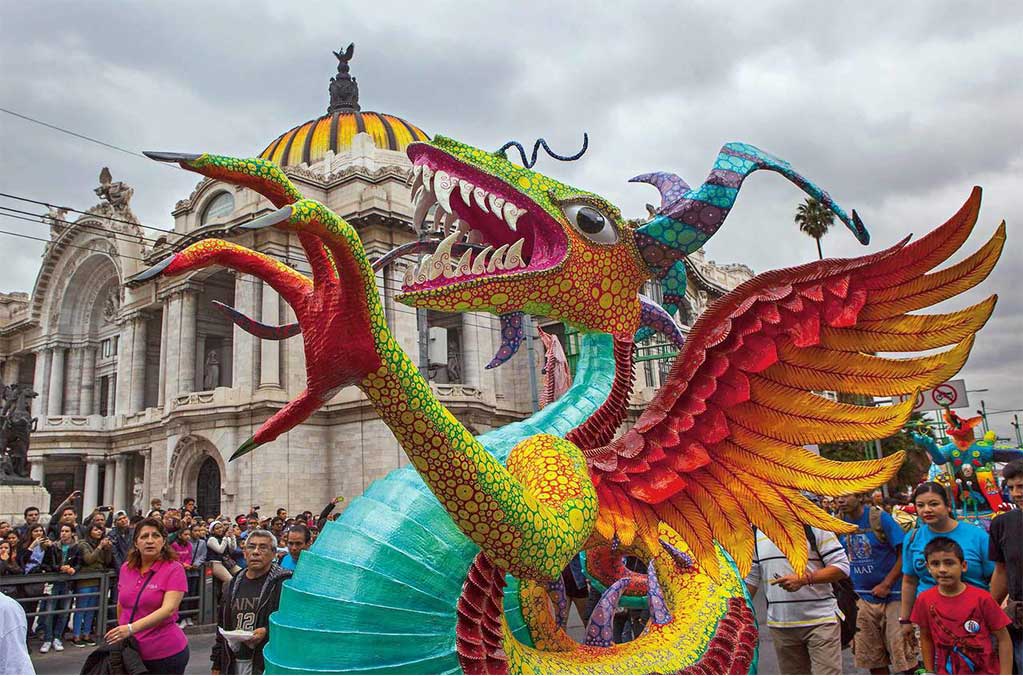 Desfile y Concurso de Alebrijes Monumentales en la CDMX 2022 0