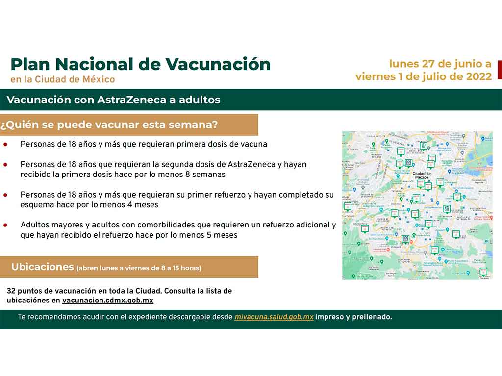 vacunación cdmx astrazeneca