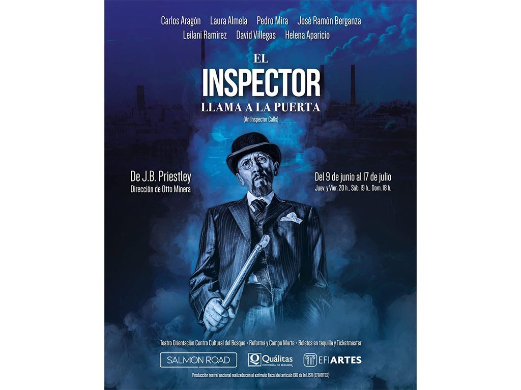 ¡La obra teatral "El inspector llama a la puerta" llega a México!