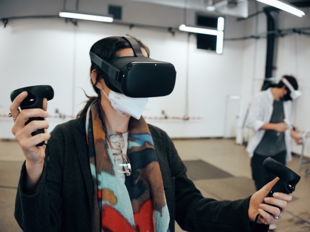 La experiencia en CENTRO para interactuar con el arte a través de la realidad virtual
