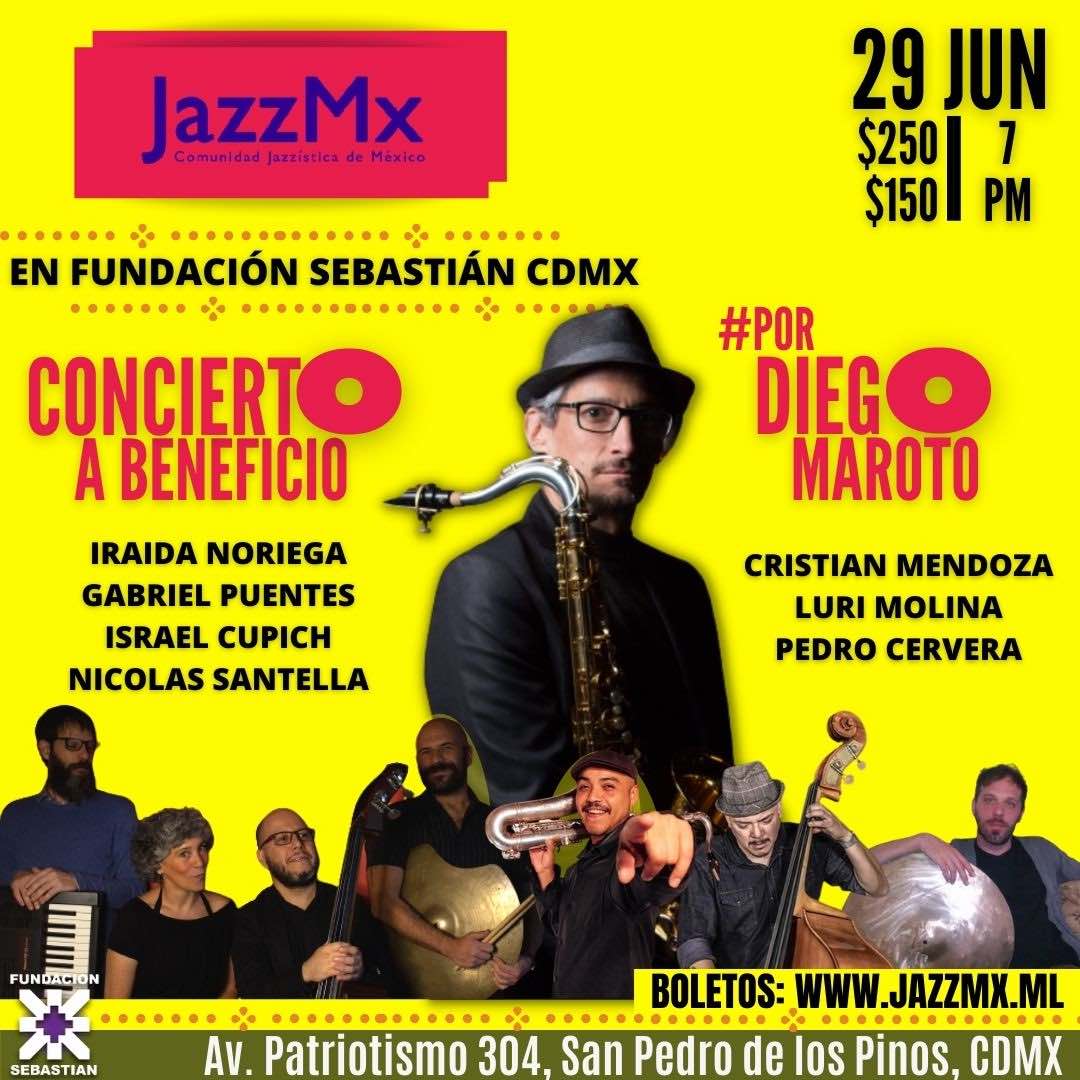 JazzMx Concierto por Diego Maroto