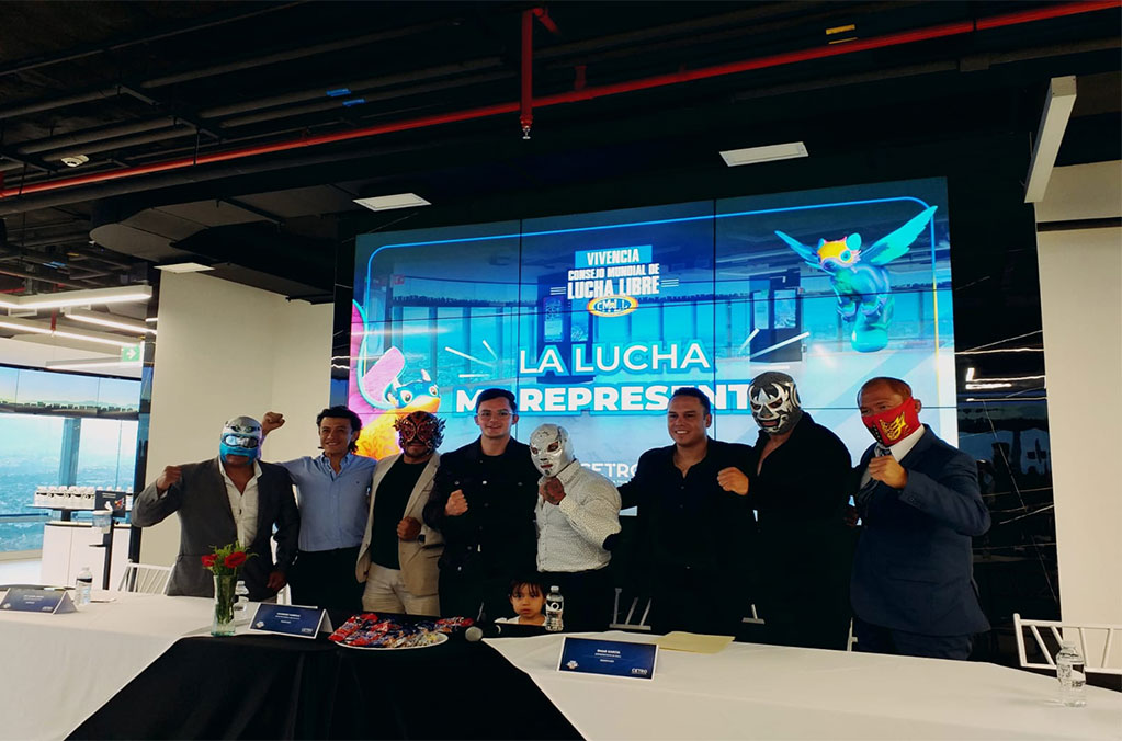 “La lucha me representa”, experiencia interactiva de Lucha Libre en WTC 0