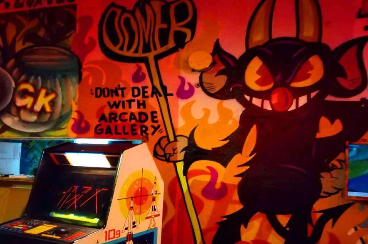 Arcade Gallery CDMX: museo del videojuego, arcade y restaurante