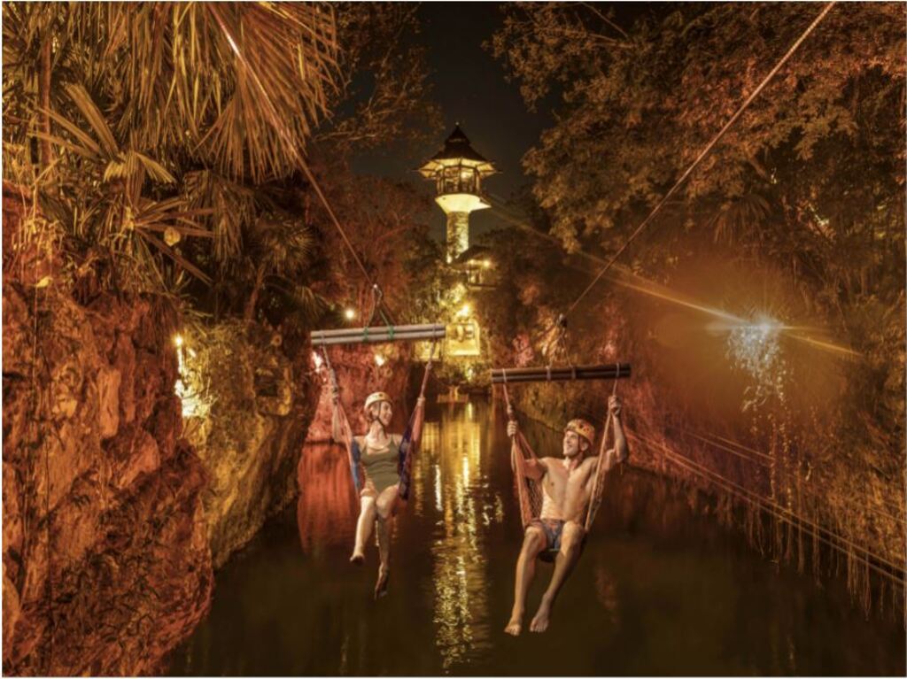 hamacuatizaje-Xplor-Fuego-Xcaret