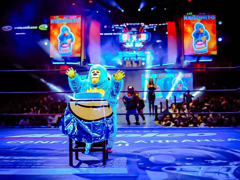 Kemonito te invita a los domingos familiares del CMLL en la arena México