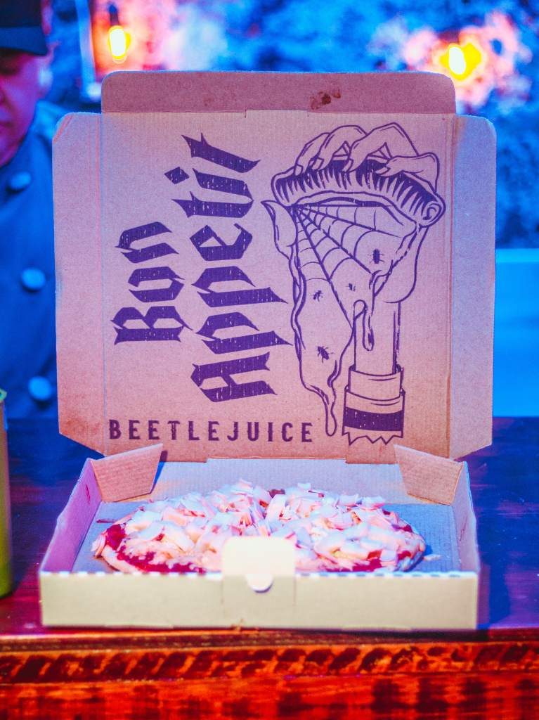 La Extraña Pizza: el lugar inspirado en Beetlejuice-Pizza Fest
