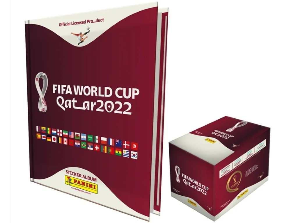 Lista la preventa del álbum Panini de la Copa Mundial de Qatar 2022