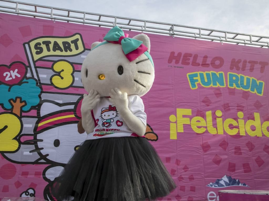 Vuelve a CDMX la carrera de Hello Kitty and Friends Fun Run