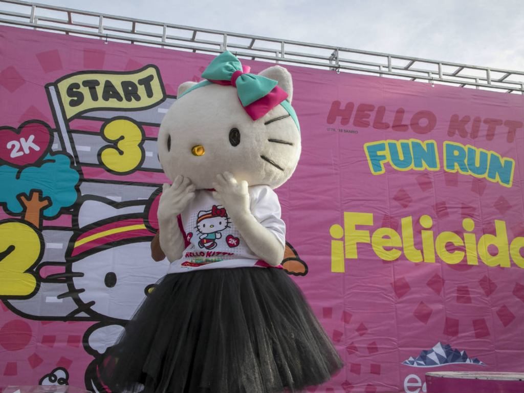 Carrera de Hello Kitty and Friends Fun Run 2022 vuelve a CDMX