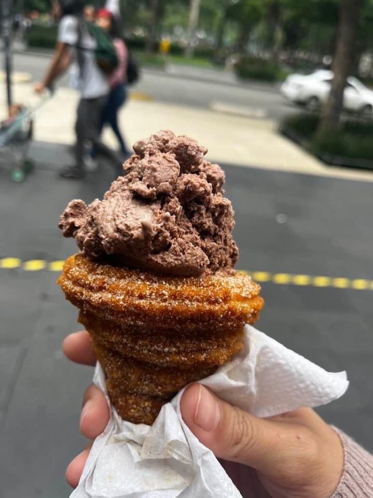 churro helado La Catrina 